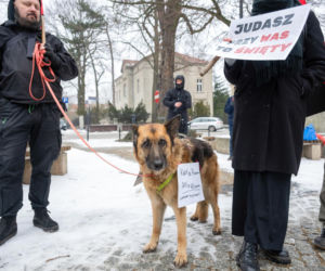 Protest mieszkańców Osiedla Maltańskiego