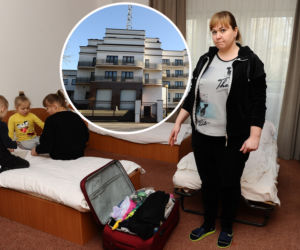 Zostawiła męża na wojnie, uciekła z dziećmi przed rakietami. Matki schroniły się pod Warszawą