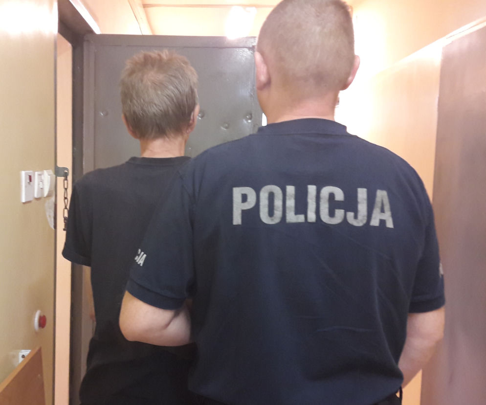 Bełchatowianin trafił do policyjnego aresztu