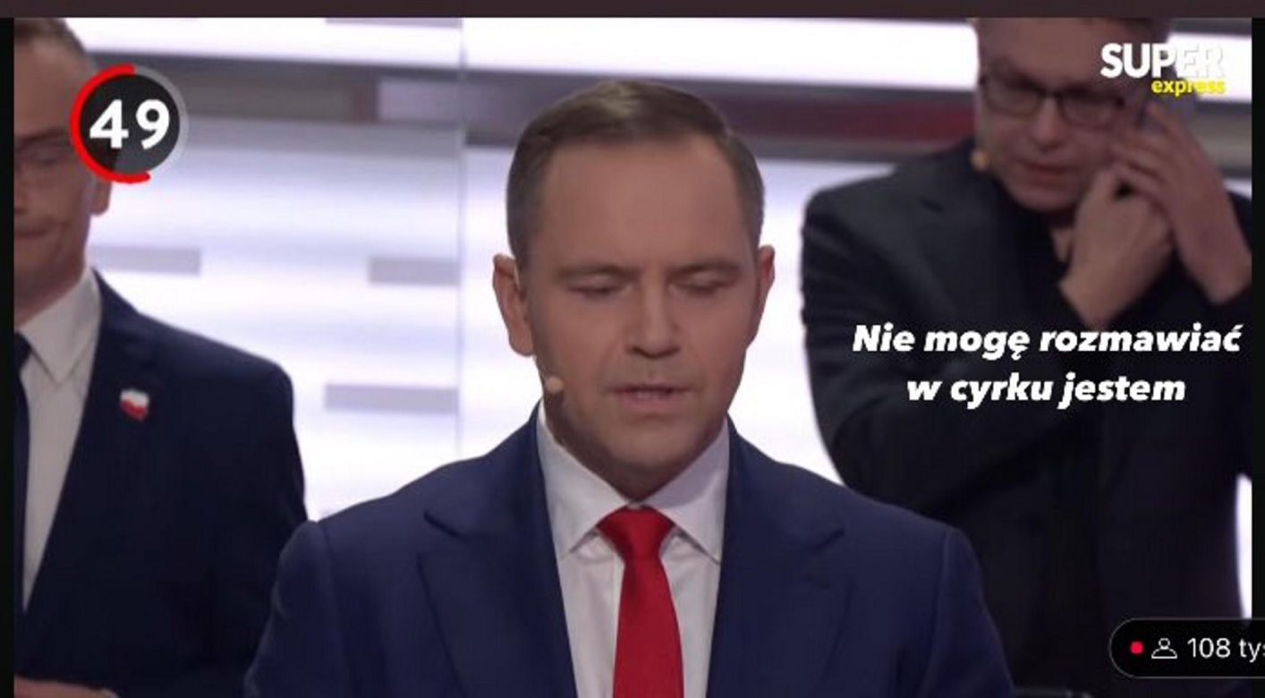 Najlepsze memy z debaty Super Expressu