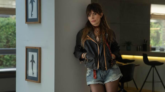 Agnieszka Dygant jako MArta w serialu "Genialna M."