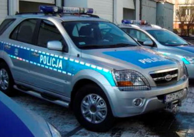 radiowóz Kia Sorento