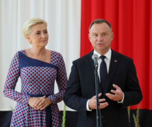 Para prezydencka na rozpoczęciu roku szkolnego