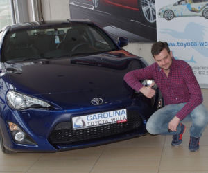 Antoni Pawlicki kupił sportową Toyotę GT86