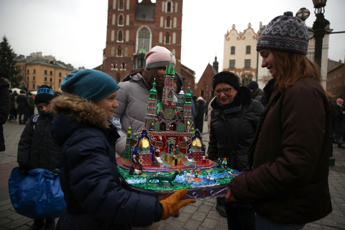 Świąteczne szopki w Krakowie 2022.
