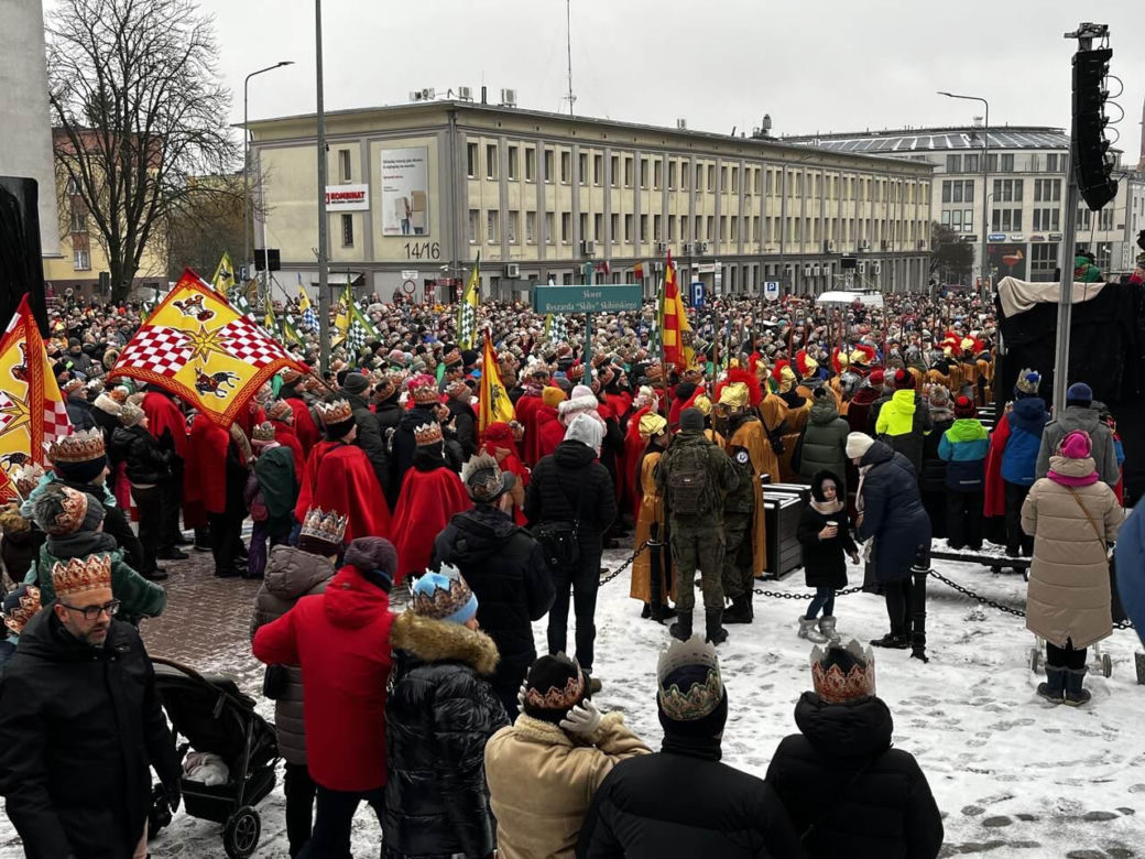 Orszak Trzech Króli 2025 na ulicach Białegostoku