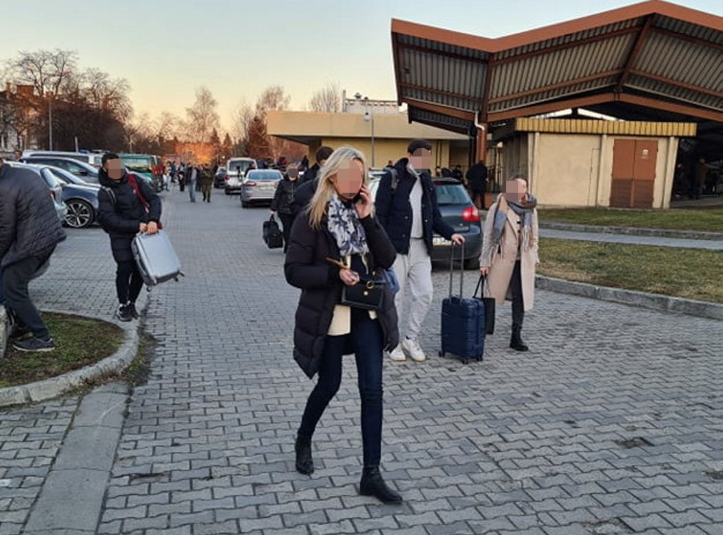 Wojna na Ukrainie. Pociąg z Kijowa przyjechał do Przemyśla