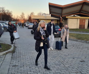Wojna na Ukrainie. Pociąg z Kijowa przyjechał do Przemyśla