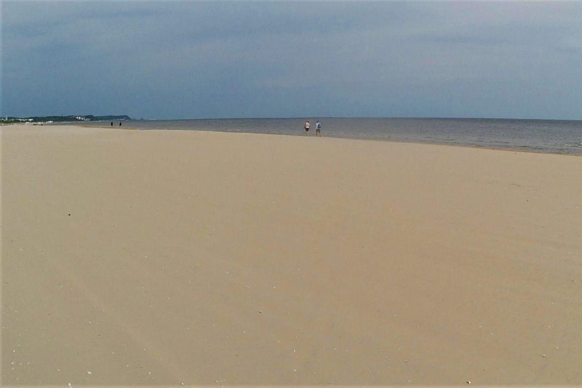 Dwa oblicza jednej plaży nad Bałtykiem