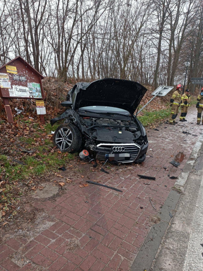 Wypadek w Ambrożowie