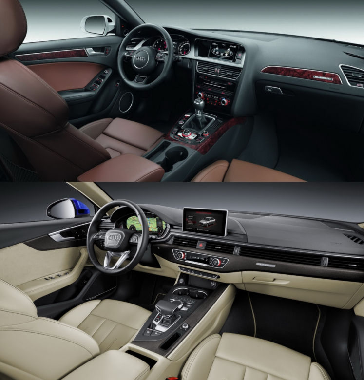 Audi A4 B9 porównanie Audi A4 B8