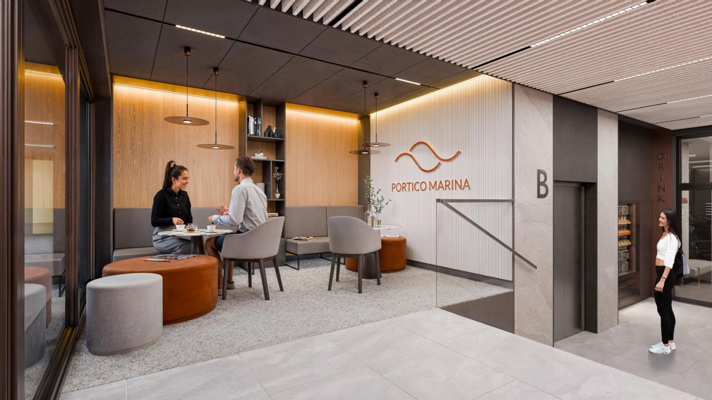 Portico Marina nad Zegrzem - wizualizacja nowej inwestycji
