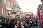 Protesty na krakowskim Kazimierzu w obronie kamienic