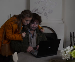 Ranczo 10 sezon odc. 119. Kusy (Paweł Królikowski), Klaudia (Marta Chodorowska)