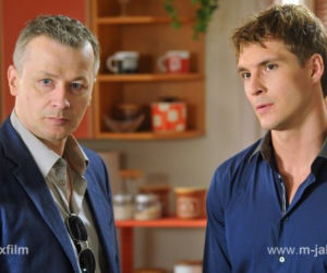 M jak miłość. Marcin (Mikołaj Roznerski), Grzegorz (Wojciech Majchrzak)