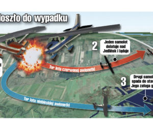 Samoloty zderzyły się w powietrzu