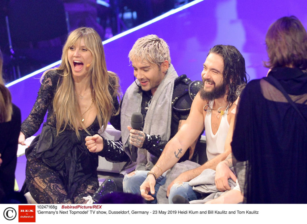 Bill Kaulitz i Tom Kaulitz, Heidi Klum
