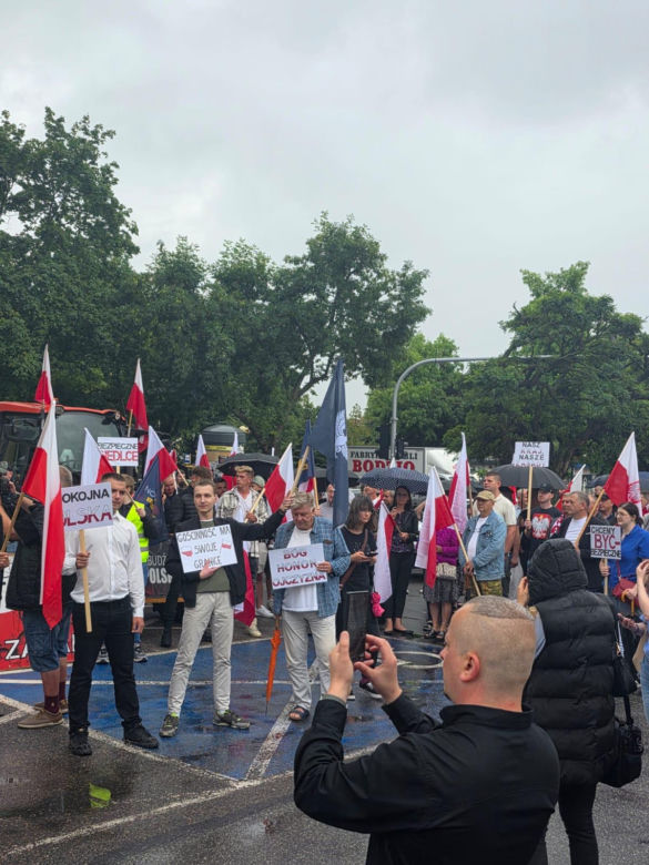 Protest Konfederacji w Siedlcach zgromadził ok. 600 osób