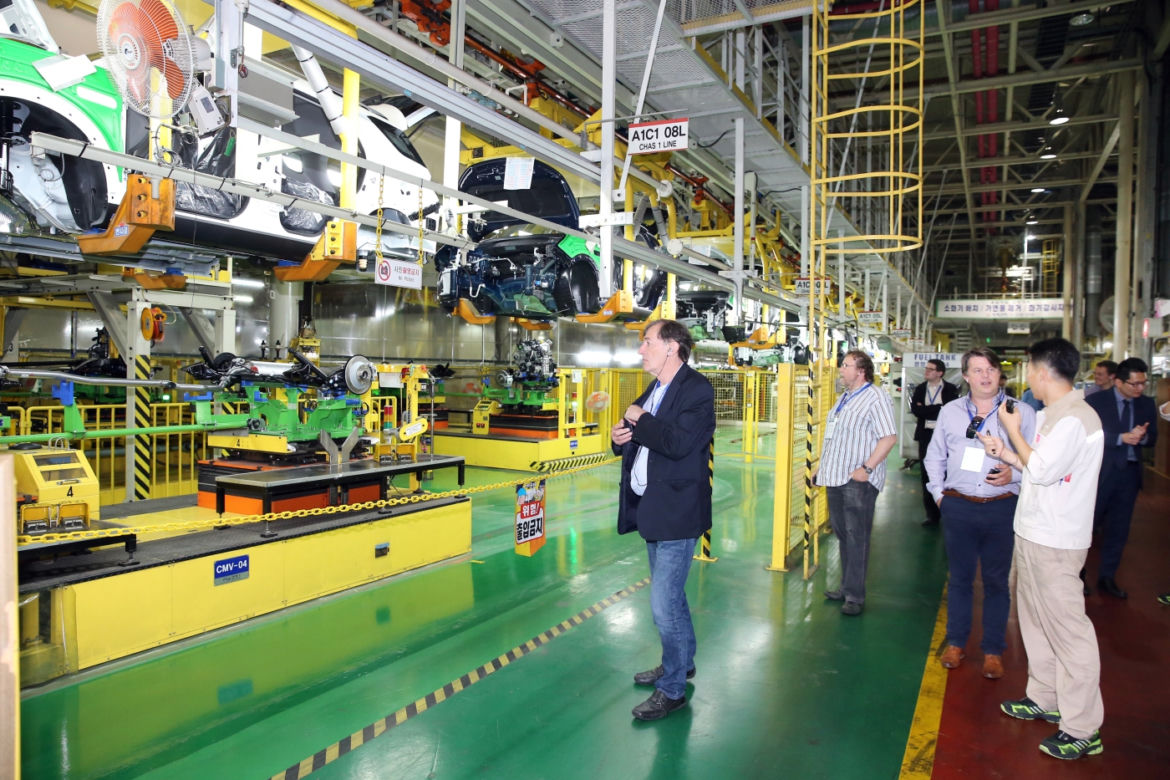 Fabryka samochodów SsangYong w Pyeongtaek