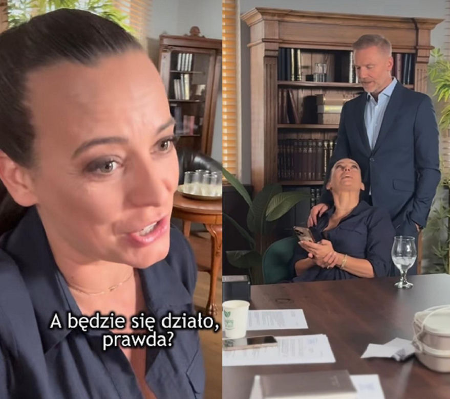 M jak miłość. Anna Mucha narzeka na planie nowego sezonu! Nie może liczyć na specjalne traktowanie - WIDEO