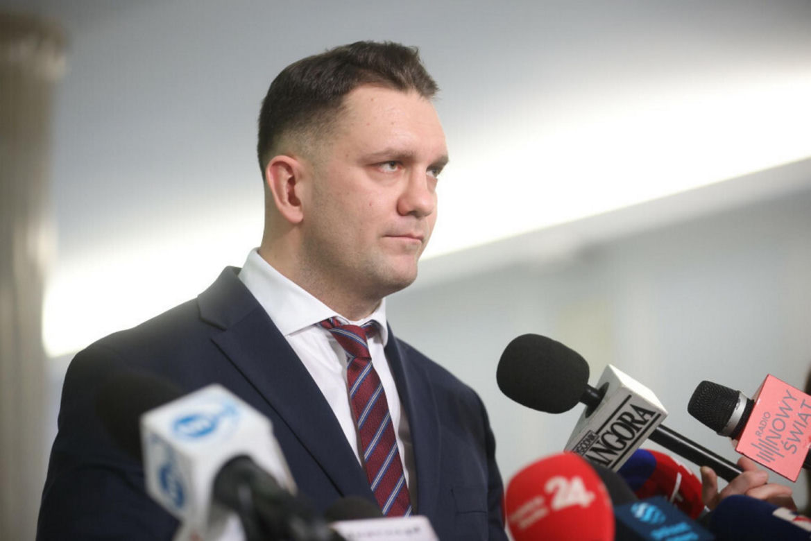 "Hańba!" Łukasz Mejza wybuczany 