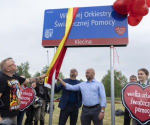 Jurek Owsiak z wizytą we Wrocławiu. WOŚP ma swoje rondo w mieście