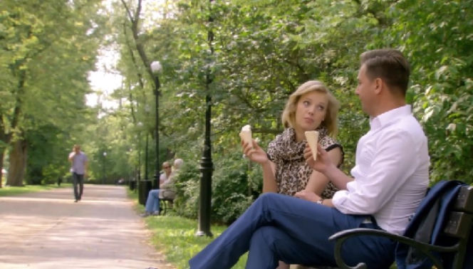 O mnie się nie martw odc. 7. Iga (Joanna Kulig), Ostrowski (Rafał Królikowski)
