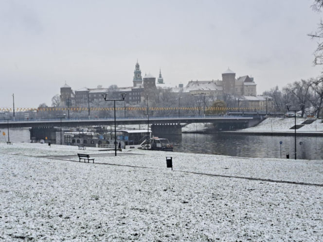 Zima w Krakowie