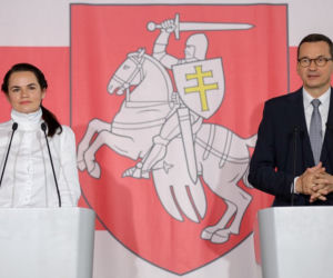 Swiatłana Cichanouska, Premier Mateusz Morawiecki