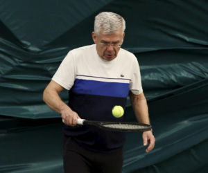 Senator Karczewski trenuje na wiosnę