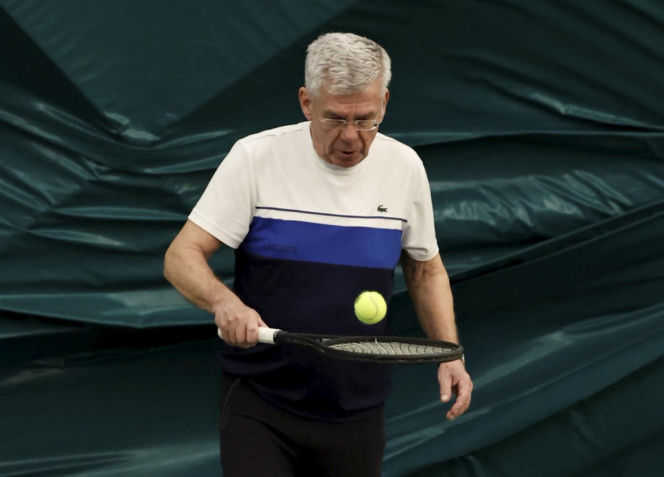 Senator Karczewski trenuje na wiosnę