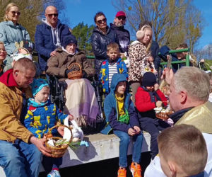 Konna święconka w Szczecinie