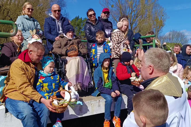 Konna święconka w Szczecinie