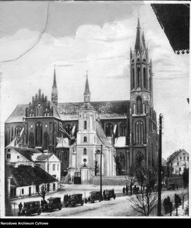 Białystok. Archikatedra Wniebowzięcia NMP w 1943 roku