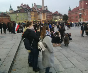 Protest kobiet w Warszawie 30.10.2020