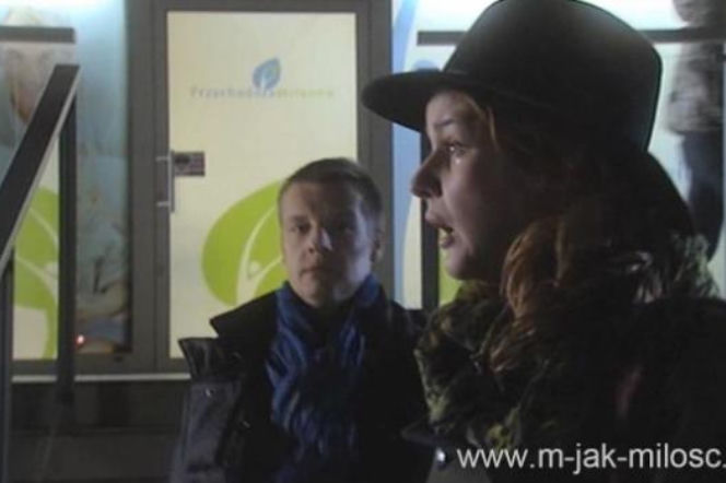 M jak MIŁOŚĆ. Paweł Zduński (Rafał Mroczek), Olga (Marta Ścisłowicz)