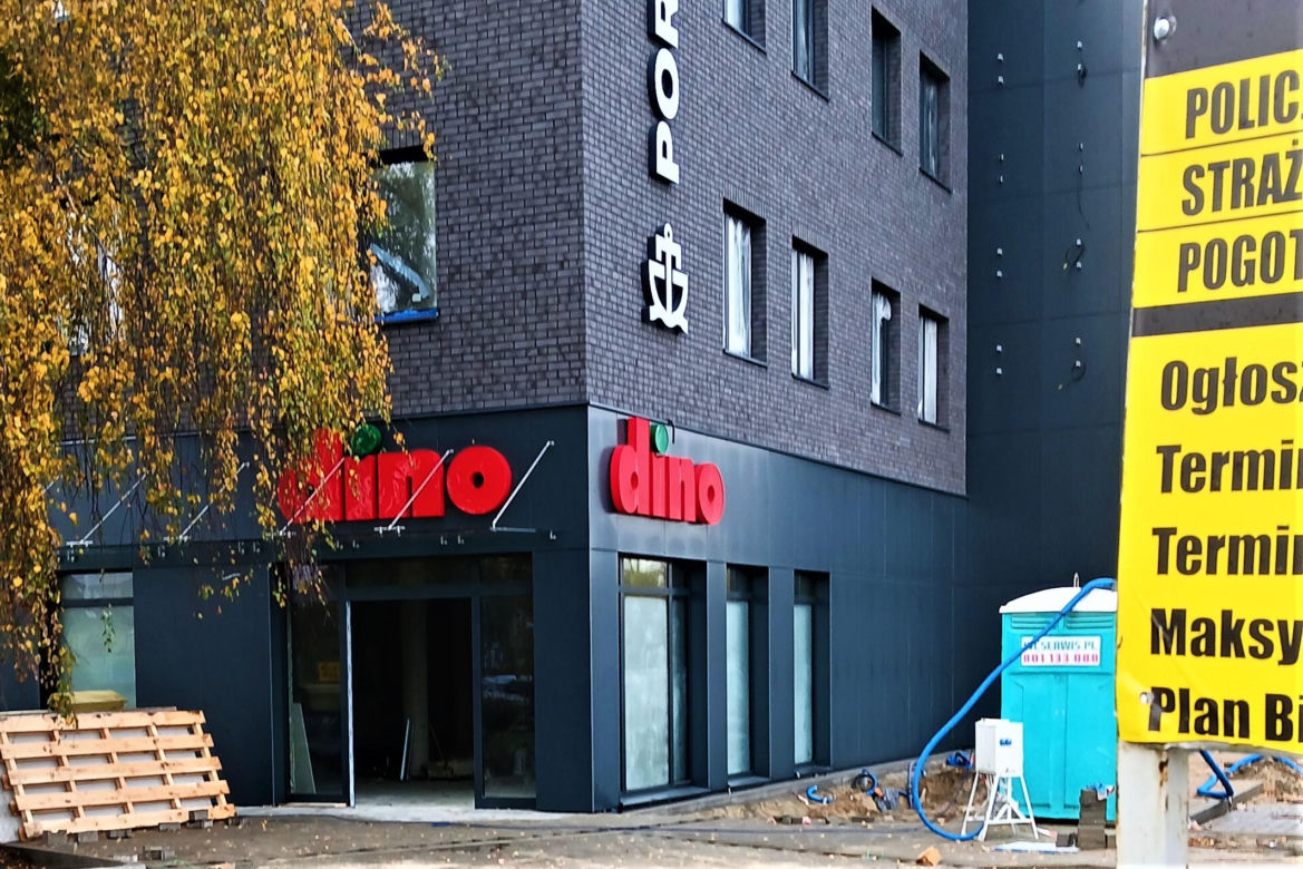 Nowy sklep Dino w Szczecinie