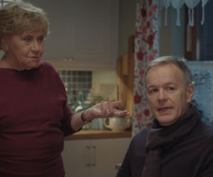 Walentynki z M jak miłość. Barbara (Teresa Lipowska), Stefan (Steffen Möller)