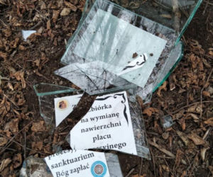 BOGA się nie bali! Ukradli kościelną skarbonkę w sanktuarium w Sulisławicach!