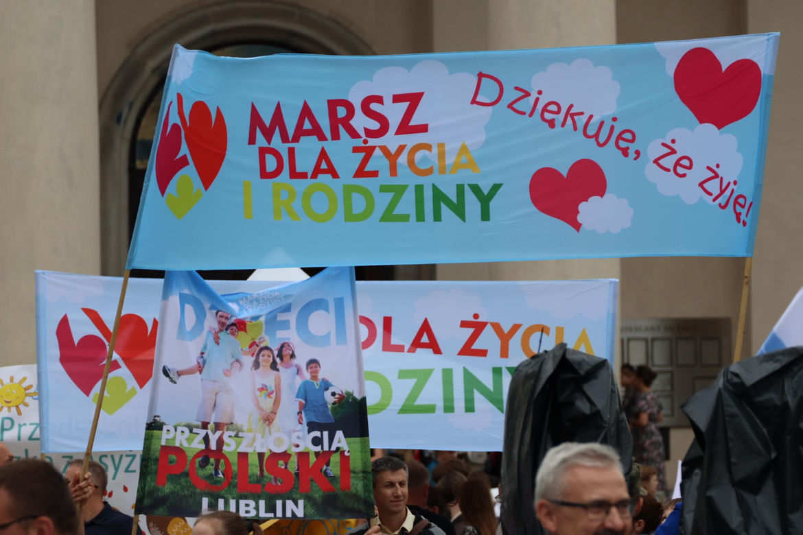 Ulicami Lublina przeszedł Marsz dla Życia i Rodziny 2025