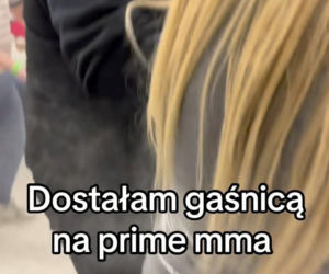 Marianna Schreiber dostała w twarz z gaśnicy! Ledwo żyję