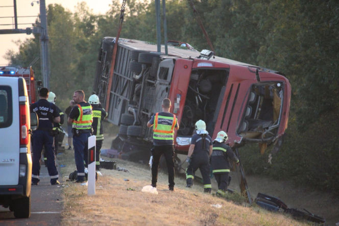Wypadek polskiego autokaru na Węgrzech