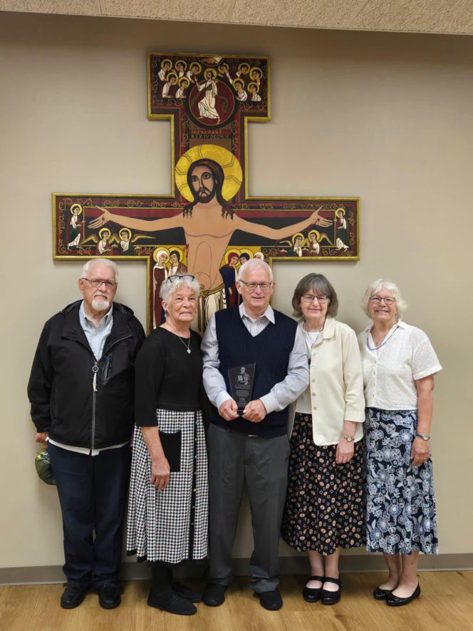 Pomnik św. Maksymiliana Marii Kolbego odsłonięty w Marytown w  Libertyville, IL