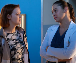 Na dobre i na złe odc. 981. Iga (Anna Szymańczyk),  Klemi (Weronika Walasiewicz)