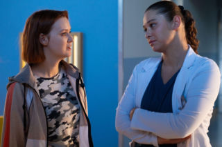 Na dobre i na złe odc. 981. Iga (Anna Szymańczyk),  Klemi (Weronika Walasiewicz)