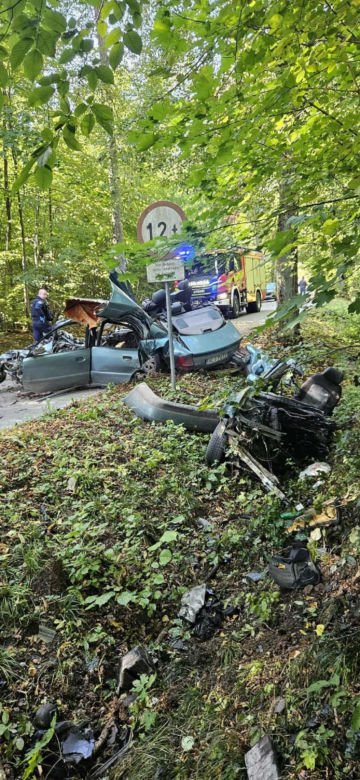 Śmiertelny wypadek w powiecie bartoszyckim – przestroga dla kierowców