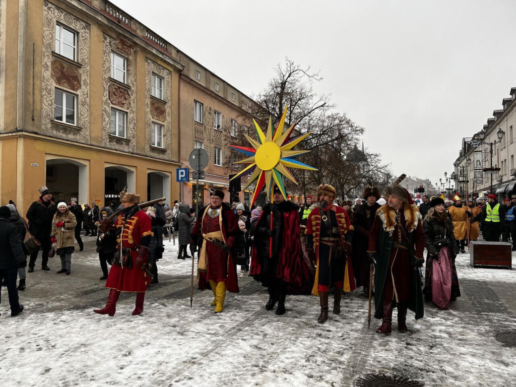 Orszak Trzech Króli 2025 na ulicach Białegostoku