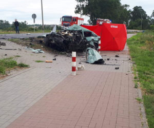 Tragiczny wypadek na trasie Nakło - Paterek. Nie żyje 32-letni mężczyzna! [ZDJĘCIA]
