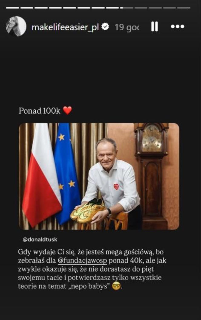 Kasia Tusk o tacie