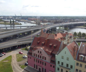 Widok z tarasu zamkowego